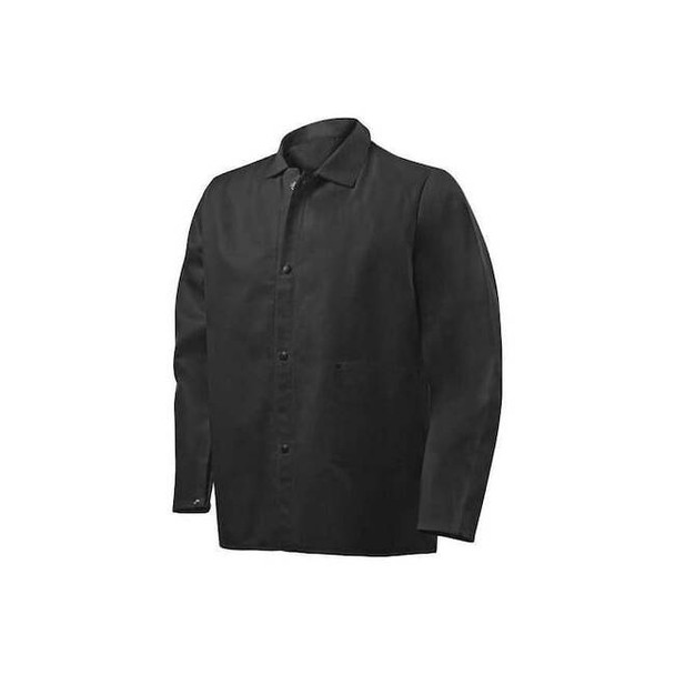 Steiner Welding Jacket, L, 9 oz Cotton, Snaps Closure 1080MB-L