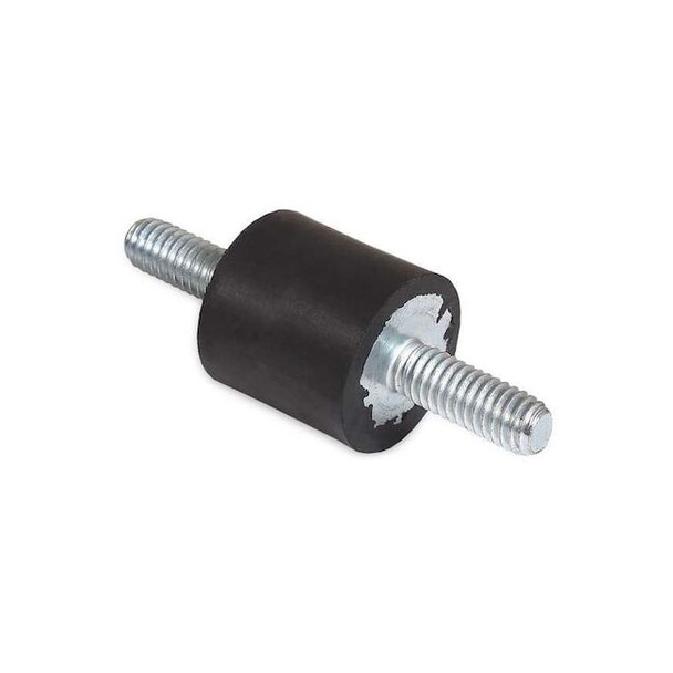 Mi-T-M Vibraion Isolator,1 In dia. x 1 In H 14-0096