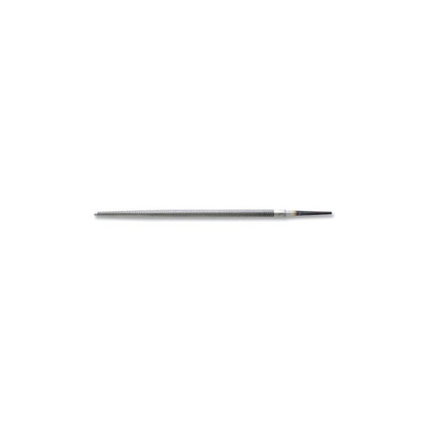 Round Bastard-Cut File, 4 in, Single Cut
