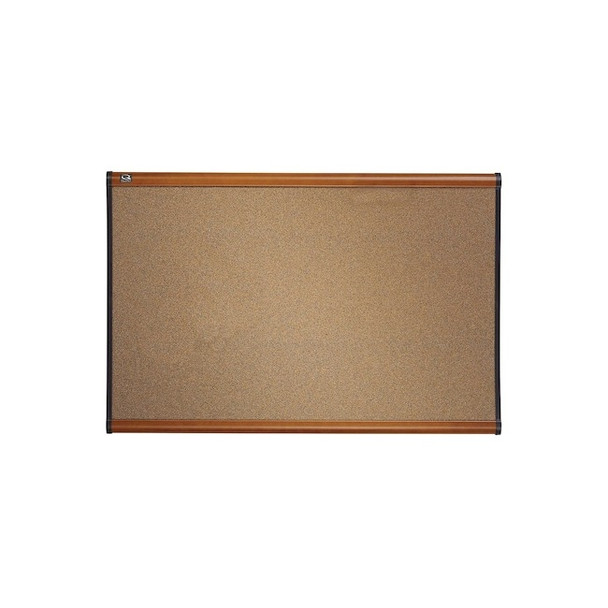 Quartet Bulletin Board,Brown,Cork B244LC-24