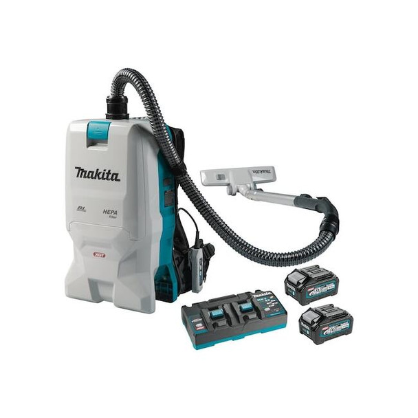 Makita Backpack Vacuum,20 3/4 in H,16.9 lb GCV08PM