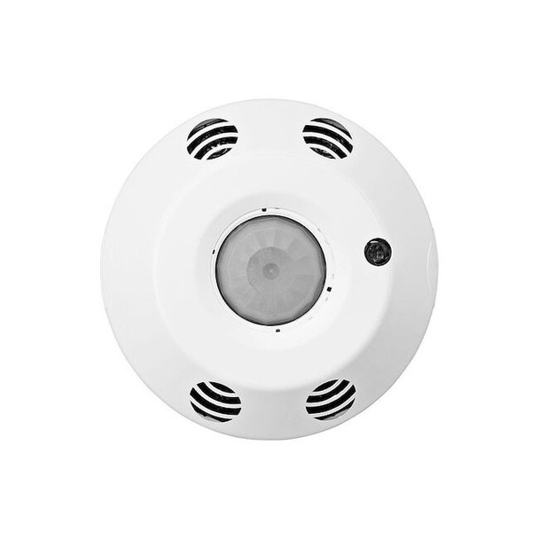 Ceiling Mount Sensor, Occupancy, Vacancy, Wireless, White, 1,000 sq ft, LED