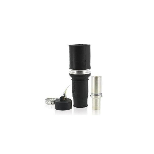 Leviton Single Pole Inline, 796 A, Female, Black 49F44-E