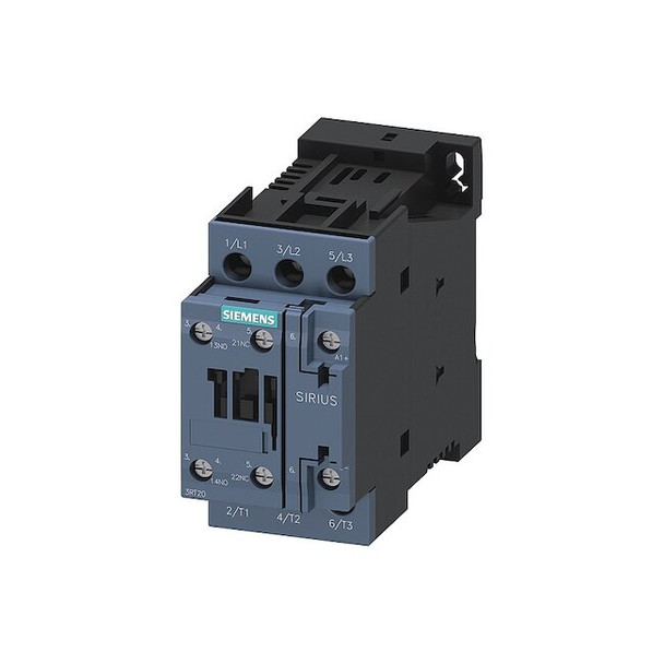 Siemens IEC PowerContactor, Non-Reversing, 24VDC 3RT20231BB40