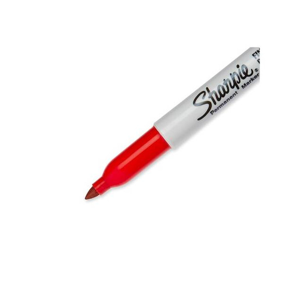 Sharpie Permanent Marker, Fine Tip, Capped, 36 PK 1920937 Pack of 6