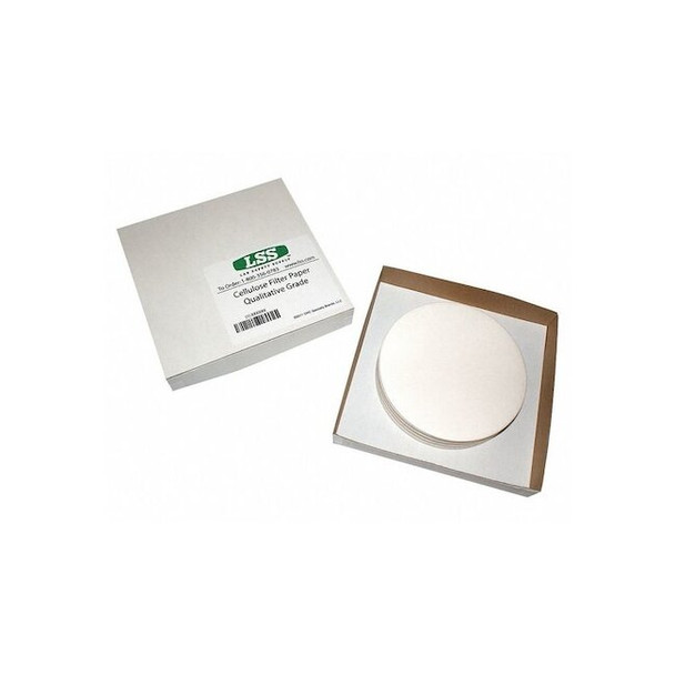 Labexact Qual Filter 18.5 cm Dia,8 mic Min,PK100 12K906