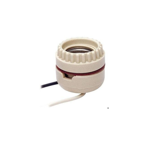 Leviton 660 W,White,Medium Screw (E26) 8101 Pack of 10