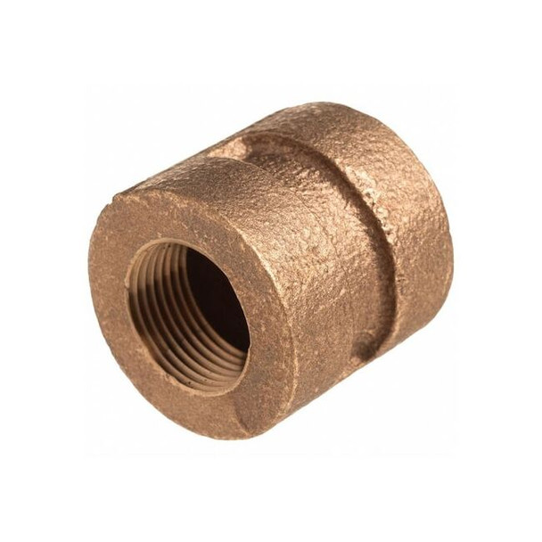 Straight Brass Brass Class 250 Pipe Fittings, 1 in Female NPT X 1 in Female NPT