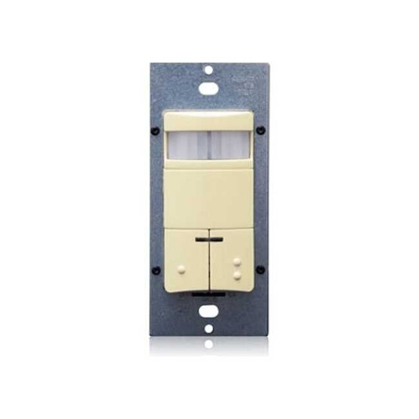 Leviton Occ Snsr,PIR,120/230/277V AC,Ivory ODS0D-IDI