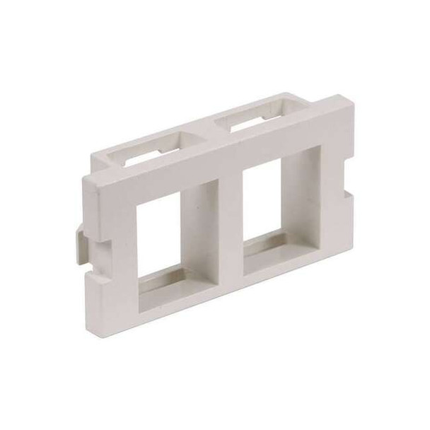 Hubbell iSTATION 2-Socket Insert - 2 x Socket(s) - Off-white