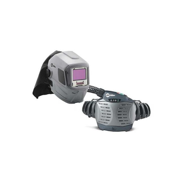 PAPR System, T94-R, Helmet, Belt-Mount, Padded Belt, Shoulder Straps, Universal