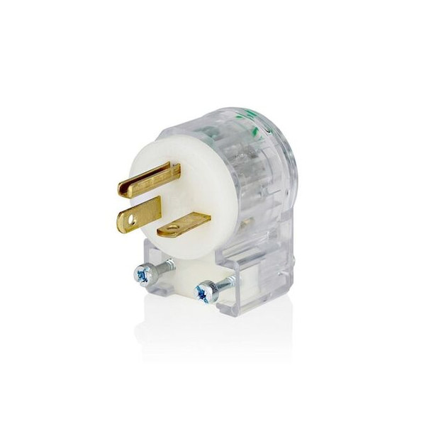 Leviton StraightBladeConnector,20A,Black;White 8415-CAT