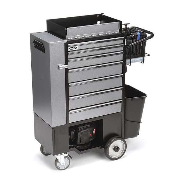 Flexcart Black,Light Duty,Tool Utility Cart FC-100CSWAT