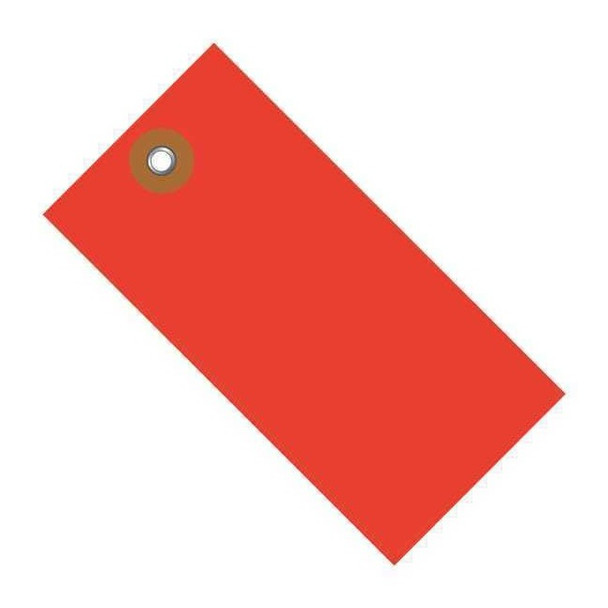 Tyvek Shipping Tags, 4 3/4" x 2 3/8", Red, PK100 G14051D