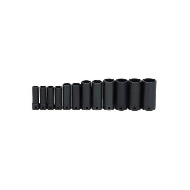 Williams 3/8" Drive Deep Impact Socket Set, 12 pcs JHWWS-12-12