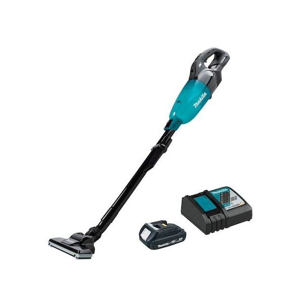 Makita Upright Vacuum Cleaner, 19 3/4 in L XLC08R1B