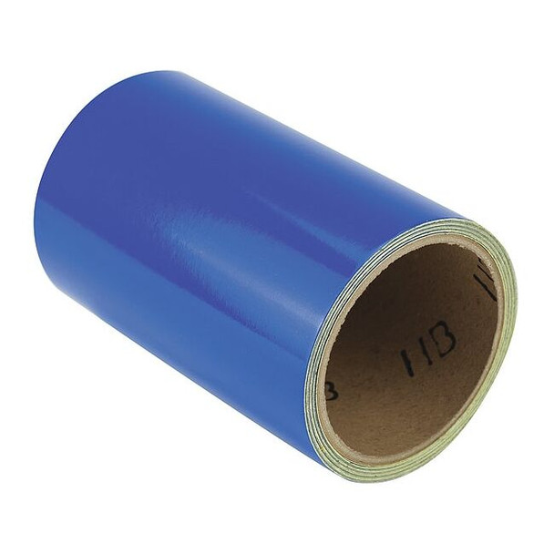 Manufacturer Varies Floor Marking Tape vinyl 6 in W x 5.5 mil Thick ZRF6X5BL