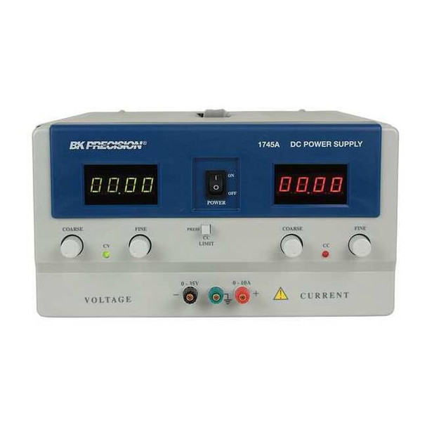 B&k Precision DC Power Supply,Single Output,0 to 35VDC 1745A