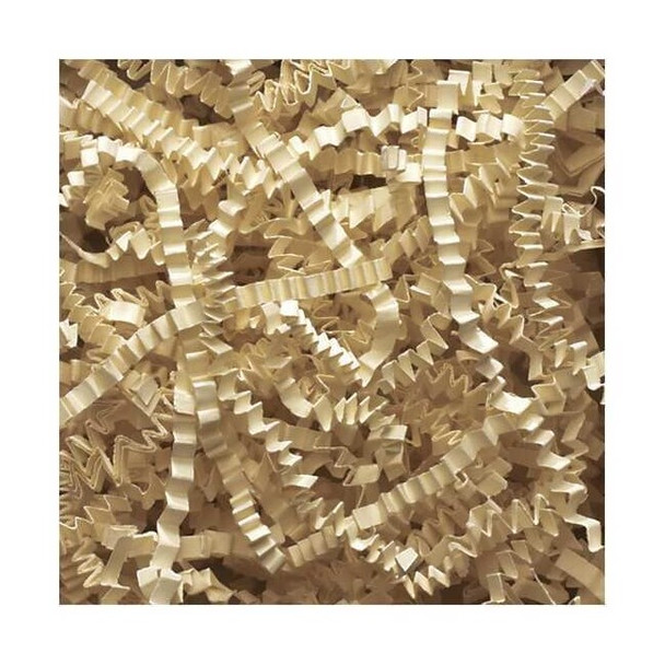 Partners Brand Crinkle Paper, 10 lb., Ivory, 1/Case CP10W