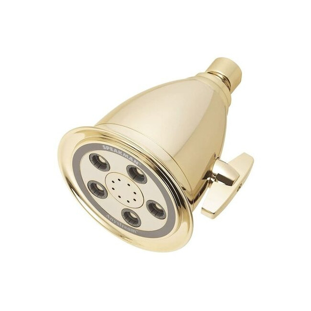 Speakman wall, Shower Head, Polished Brass, Wall S-2005-HB-PB