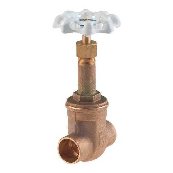 Milwaukee Valve Gate Valve,3/4 In.,Solder UP149 3/4