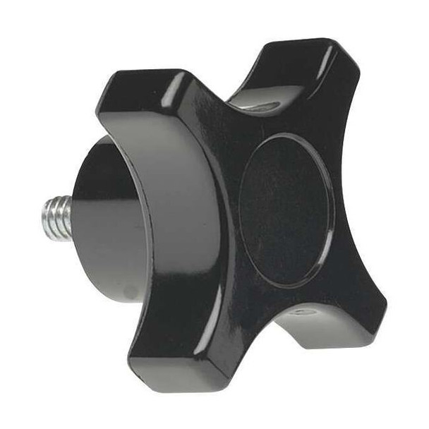 Davies Four Prong Knob, Clamp Knob, 5/16-18 Size, 2"L, HR Phenolic 2830-J