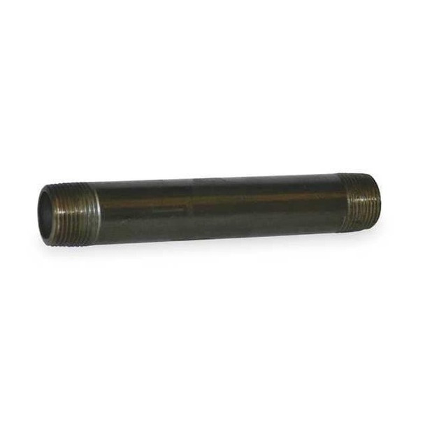 Manufacturer Varies 1/2" MNPT x 18" TBE Black Pipe Sch 80 90417