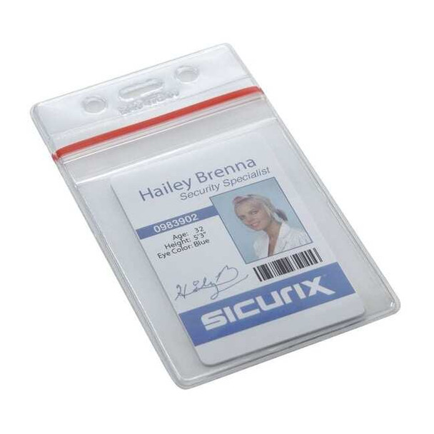 Manufacturer Varies ID Badge Holder,Vertical,PK50 54HP87