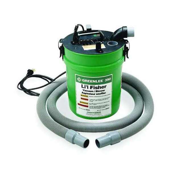 Greenlee Vacuum/Blower Power Fishing System,5 gal 390