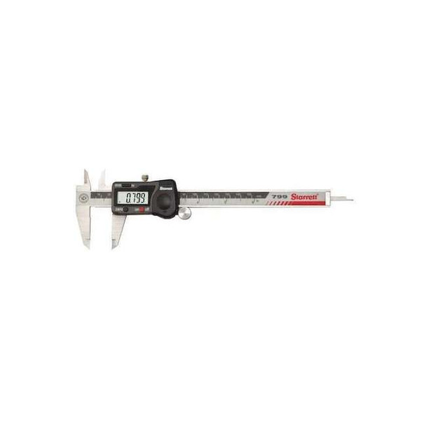 Starrett Electronic Digital Caliper,0 to 12 In EC799A-12/300