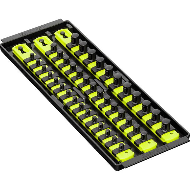 3 Rail Twist Lock Socket Boss® 13", HI-VIZ - 1/4", 3/8" & 1/2" 8498HV