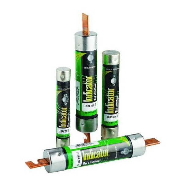 UL Class Fuse, RK1 Class, Time-Delay, 110A, 600V AC, Non-Indicating