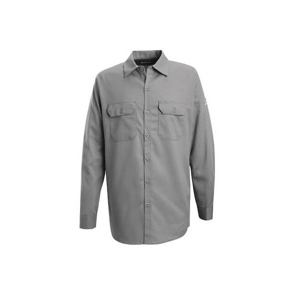 Men's Flame-Resistant Collared Shirt, 7.7 cal/sq cm, XL, Excel FR(R)