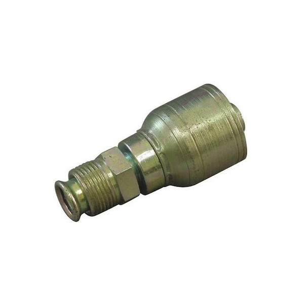 Eaton Aeroquip Crimp Fitting,3/8" I.D.,5/8",M,Flare 1AA6MF6