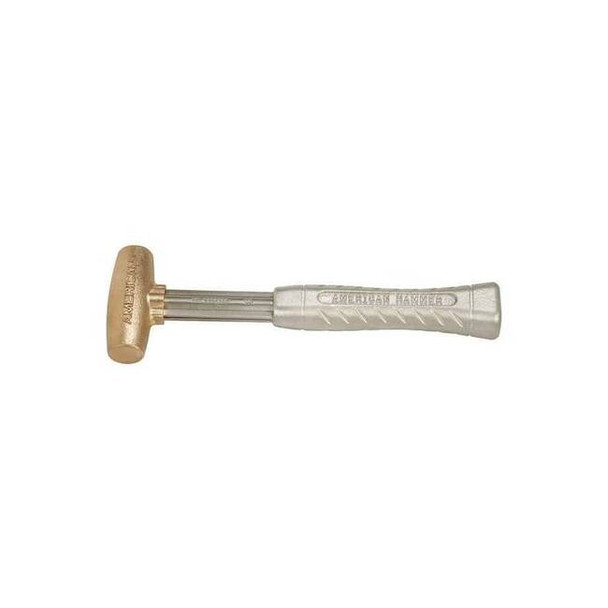 American Hammer Sledge Hammer,1-1/2 lb.,12 In,Aluminum AM15BZAG