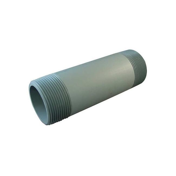 Manufacturer Varies 2-1/2" MNPT x 10" TBE CPVC Pipe Nipple Sch 80 888-100C