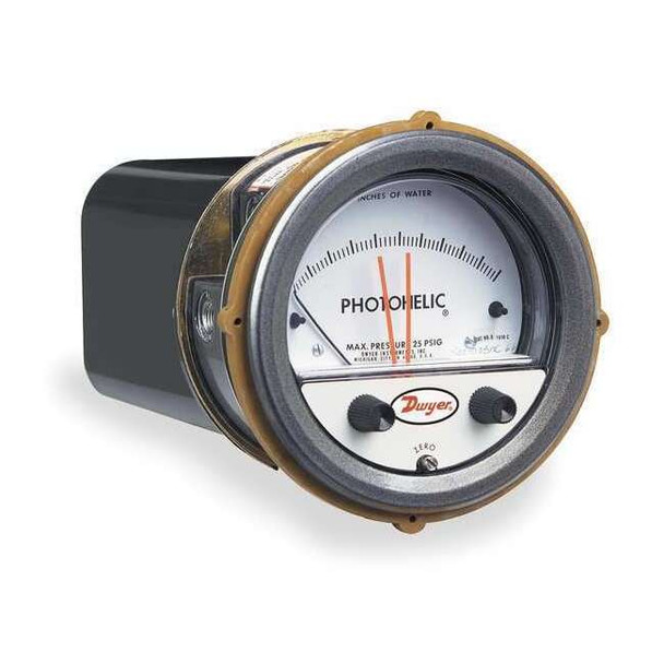 Dwyer Instruments Pressure switch/gage, range 0-1.0" w.c. A3001