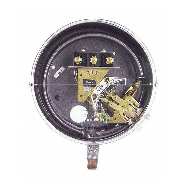 Pressure Switch, Standard, SPDT, 1/4" MNPT, 10 to 300 psi Range, Brass