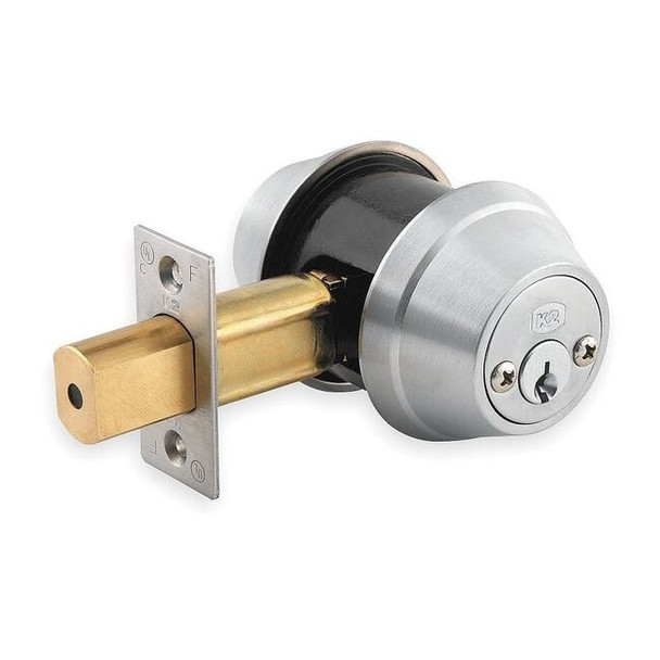 Dormakaba Deadbolt,HD,Satin Chrome QDB182626S4DBSSCKD