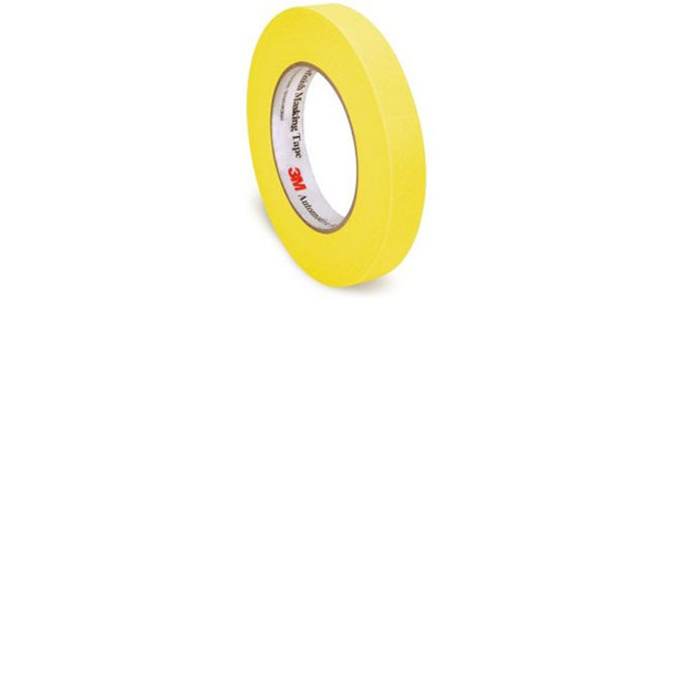 Automotive Yellow Masking Tape 388N, 06653, 24 mm x 55 m 6653