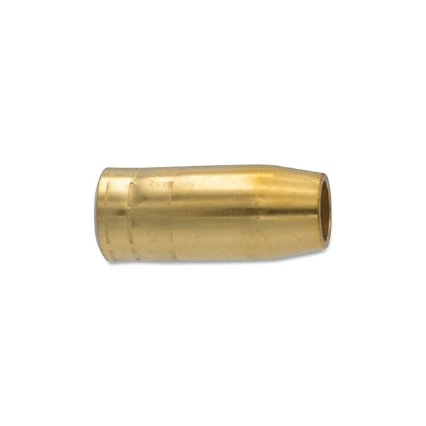 MIG Gun Nozzle, 5/8 in Bore, Brass
