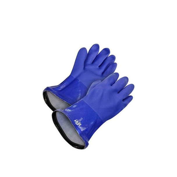 Bdg Chemical Resistant Gloves, PVC, 12 in L, 9, 1 PR 99-1-820BD-9