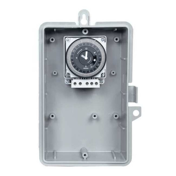 Intermatic ElectromechanicalTimer,24hr,Gray,Plastic GMXST-I-240