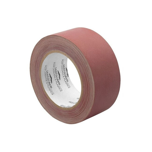 Tapecase Film Tape, Red, 18 yd L, 2 in W 15D652