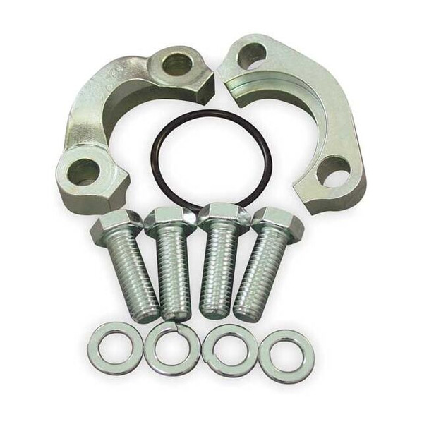 Aeroquip Flange Mounting Kit,1 1/2",Steel,SAE62 FF595-24