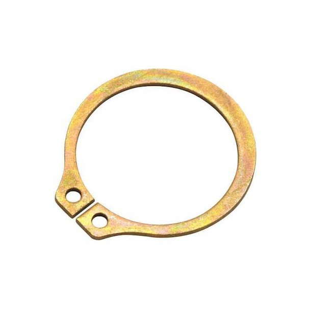 Rotor Clip External Retaining Ring, Steel, Zinc Yellow Finish, 100 PK SH-59ST ZD