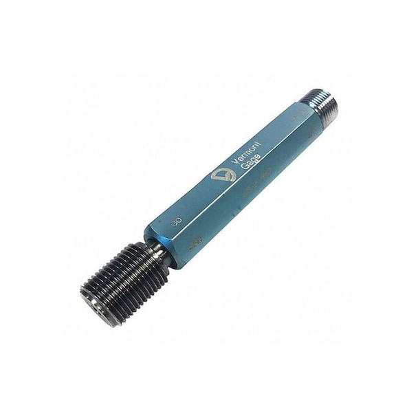 Vermont Gage Pipe Thread Plug,1/8"-27 Size,Tool Steel 421102530