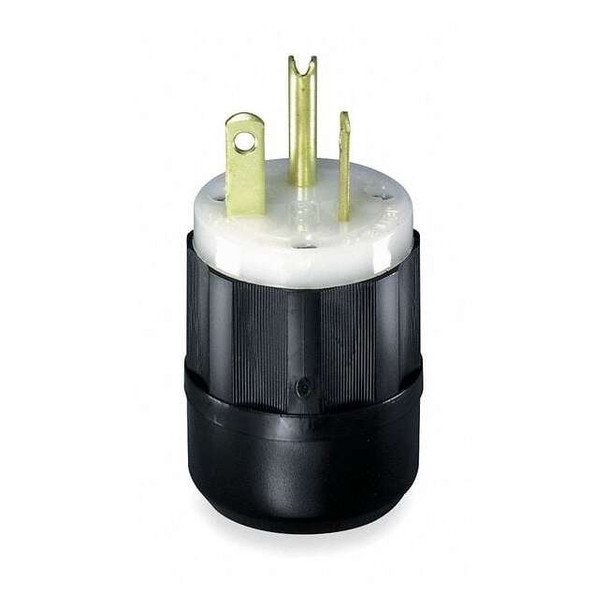 Straight Blade Plug, 5-20P, 20 A, 125V AC, 2 Pole, Screw Terminals, Grounded
