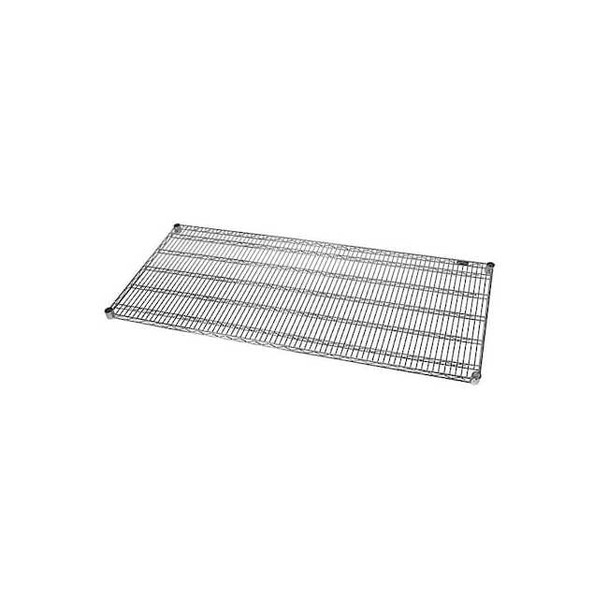 Quantum Storage Systems Wire Shelf,24x60in,LdCap 1,000lb 2460CHD
