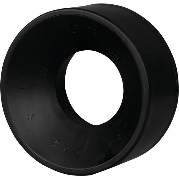 ABS 00107  1400HA Charlotte Pipe 4 In. Spigot x 2 In. Hub Reducing ABS Bushing